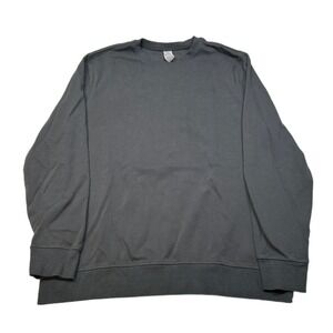 Hurley Crewneck Sweatshirt  Mens Large Gray Pullover Long Sleeve‎ Casual Comfy